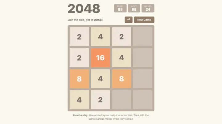 2048 Game