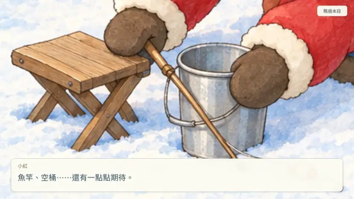 今天，也來釣魚 · Cozy Ice Hole Fishing