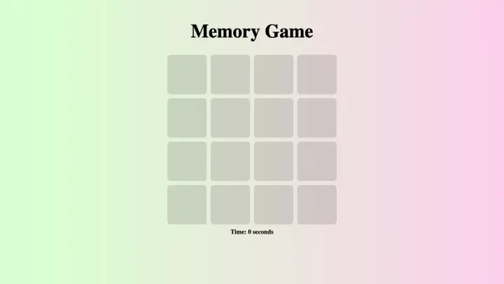 MemoryMatchGame